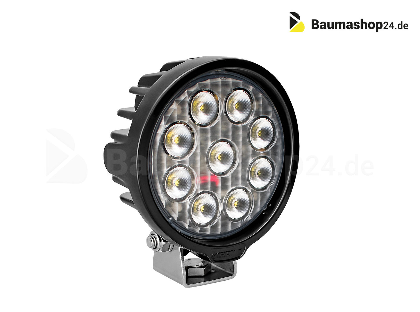 Vision X LED 4752 Lumen Round Housing 9 Led VLR050940 Light Duty der VL-Serie