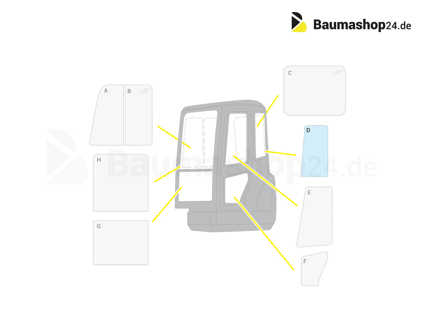 Disque latéral Kubota d'origine gauche RG138-46240 pour KX36-3 | KX41-3S (V)