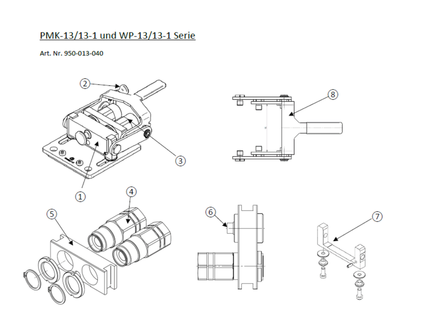 Taklock Ersatzteil Kupplungsdummy DN13/13