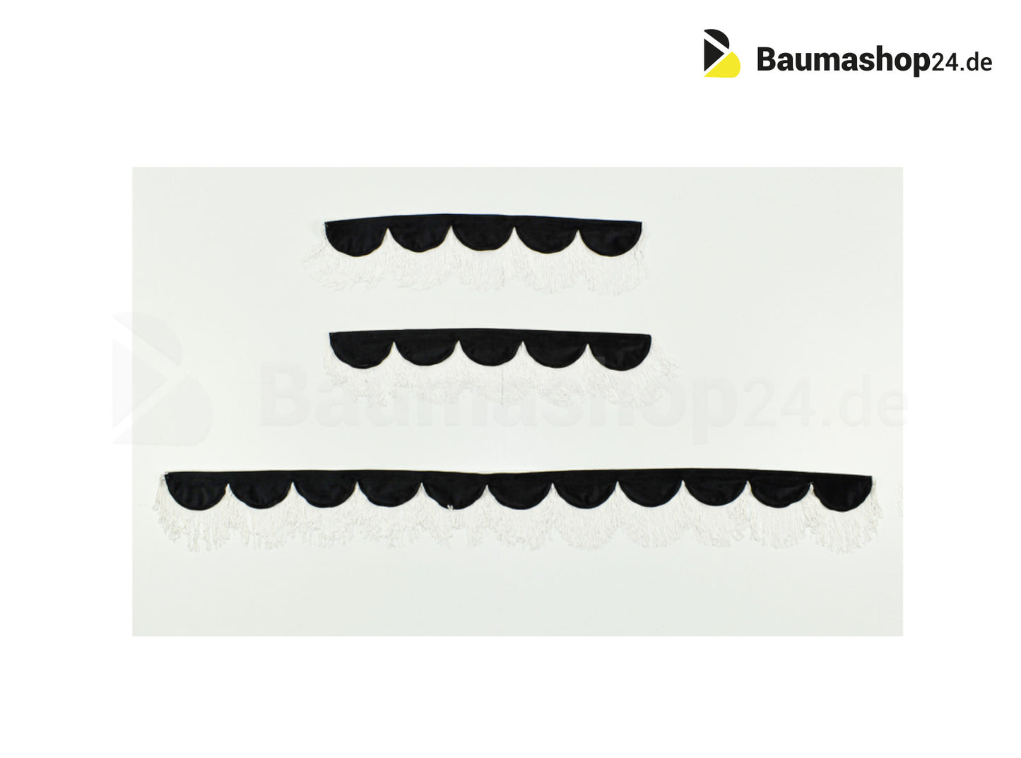 Volvo Curtain Set Dumper A25-A40 D | E | F | G avec des franges