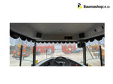 Swextil Volvo  Vorhang  Set Dumper A25-A40 D|E|F|G  mit Fransen Vorhang Ersatzteil