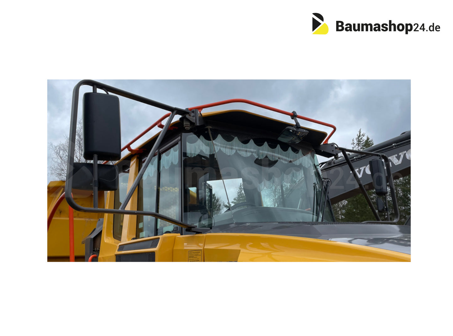 Volvo Curtain Set Dumper A25-A40 D | E | F | G avec des franges